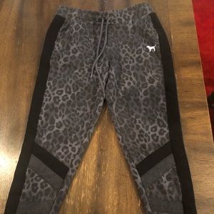 Cheetah print joggers